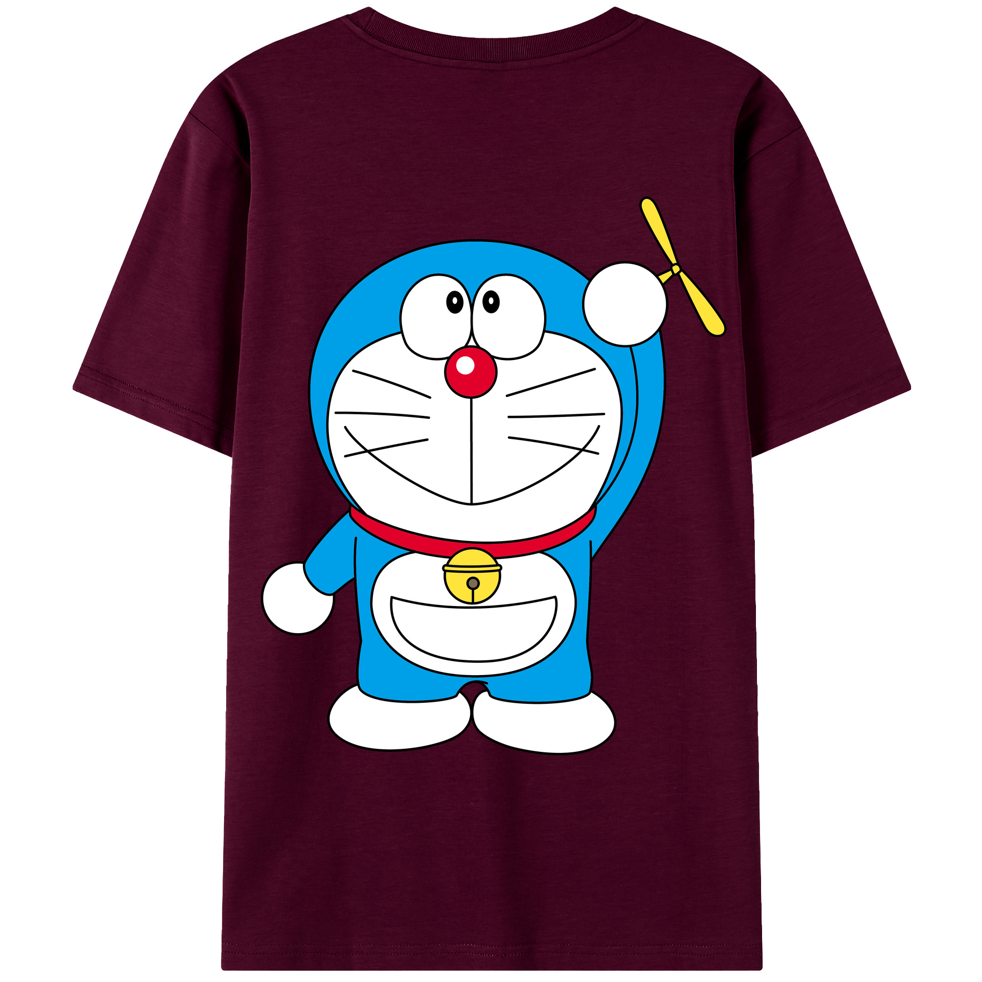 （画像用） ドラえもん Doraemon レディース半袖Tシャツ(バックプリント)
